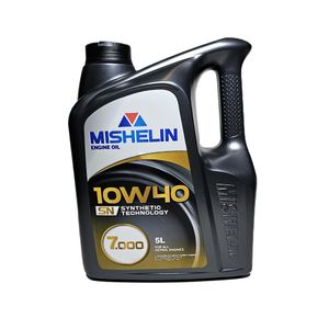 روغن موتور خودرو بنزینی میشلن مدل 10w40 sn حجم 5 لیتر
